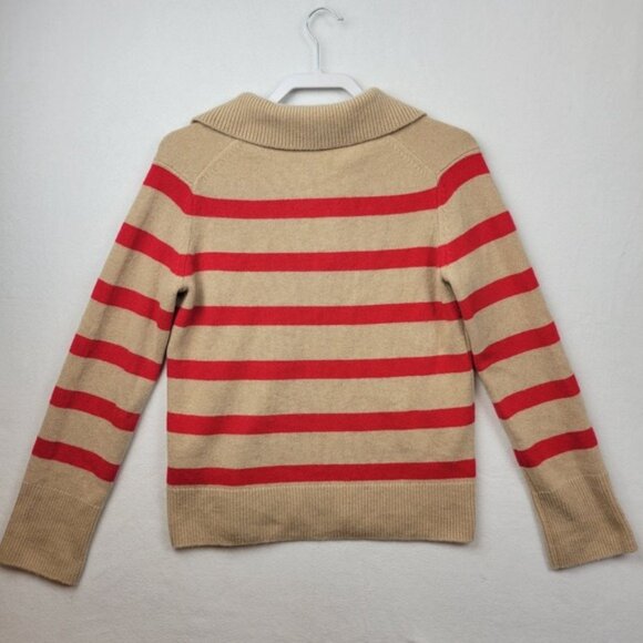 $220 MSRP Banana Republic 100% Cashmere Pullover Rugby Polo Sweater Size XS - Picture 13 of 15